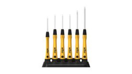 43708, ESD-Safe Screwdriver Set, PicoFinish, TORX®, 6 Pieces, Wiha