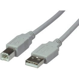 PB-8002-06, USB 2.0 cable 1.8 m USB Type A-Plug USB Type B-Plug, Maxxtro