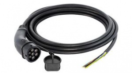 8803758888880A1, EV Charging Cable, Type 2 - Open End, Mode 3, 7.5m, Harting