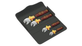 05020170001, 6004 Joker VDE 4 Self Adjusting Spanner Set, 7 ... 19mm, Wera Tools