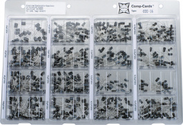 CCC-16, Capacitor assortment 0.1 ... 100 uF, NOVA Elektronik