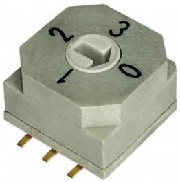 RND 210-00112, PCB coding switch BCD 3+3, RND Components