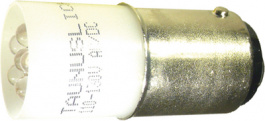 166K 13 2420 WS, LED Indicator Lamp BA15d 24 VAC/VDC, Taunuslicht