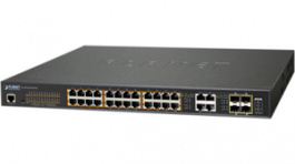 GS-4210-24UP4C, Network Switch 28x 10/100/1000 4x SFP, Planet