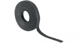 TEXTIE 5M PA66/PP BK, Hook and loop Cable tie 5 m x 12.5 mm Black, HellermannTyton