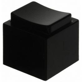 1670009, Cap black 14.9 x 14.9 mm 14.9 x 14.9 x 14.6 mm, MEC