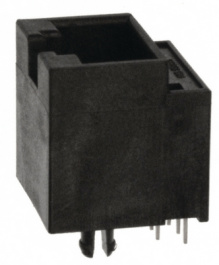 95503-2881, Гнездо; RJ45; PIN:8; Кат:3; позолота; Конфиг.выводов:8p8c; THT, Molex