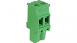 RND 205-00331, Female Connector Pitch 5 mm, 2 Poles, RND Connect