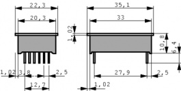 DMS-20LCD-1-5B, Digital display LCD ±2 V, Datel