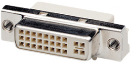 1734148-1, DVI-I connector 24+5 poles SMD, TE Connectivity