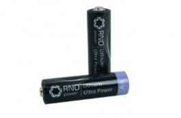 RND 305-00010 [4 шт], Primary Lithium Battery AA FR6 Pack of 4, RND power