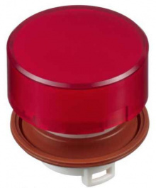 HW1A-L2R, Illuminated Pushbutton Lens, IDEC