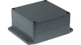 RND 455-00273, Plastic enclosure 120 x 120 x 60 mm dark grey ABS IP 65 / NEMA 4, RND Components