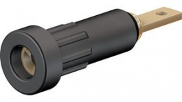 23.1011-21, Press-in Socket 2mm Black 10A 60V Gold-Plated, Staubli (former Multi-Contact )