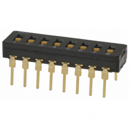 A6D-8100, Переключатель: DIP-SWITCH; Кол-во секций:8; ON-OFF; 0,03A/30ВDC, Omron