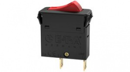 3130-F110-P7T1-W14QR7-12A, Thermal Circuit Breaker, 1-Pole, Panel Mount, 12A, IP00/IP40, ETA