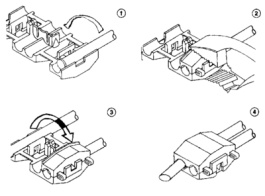 735410, Splice connector 0.5...0.75 mm2, TE Connectivity
