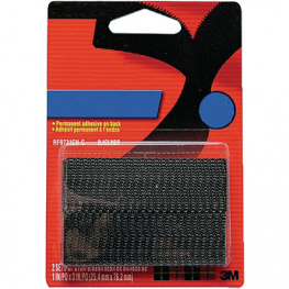 762CH [4 шт], Velcro tape 25.4 mm x 76.2 mm PU=4 ST, 3M