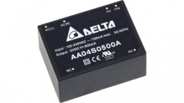 AA04S2400A, PCB Mount Converters 4 W 24 VDC, DELTA Electronics