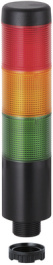 69921075, LED stacking beacon Kompakt 37, red/yellow/green, WERMA Signaltechnik