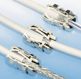 1.631.3200.50, Кабельный ввод; с заземлением; M32; IP68; Мат-л: латунь, Hummel