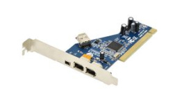 DS-33203-2, 4-Port Firewire Expansion Card, 3 External, 1 Internal FireWire, DIGITUS