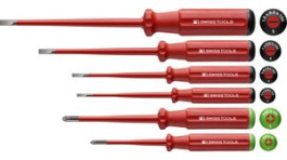 PB 5543.CN, Classic VDE Screwdriver Set Pozidriv/Slotted 6pcs., PB Swiss Tools