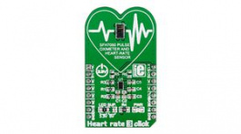 MIKROE-2036, Heart Rate 3 Click Bio-Sensing Module 5V, MikroElektronika