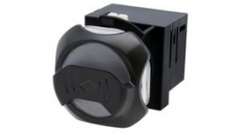 KW2D-RH100Q4E, RFID Reader with Holder 13.56MHz ISO 14443 A/ISO 18092 F/ISO 15693/JIS X6319-4 F, IDEC