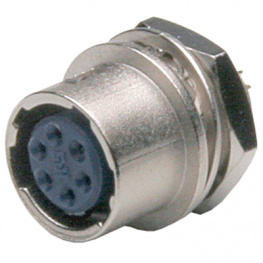 HR10-7R-6S(73), Device bushing 6-pin Poles 6 2 A, Hirose