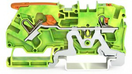 2104-5207, Terminal block, Push-In, 2 Poles, 1.5 ... 4mm², Wago