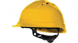 QUARUP4JA, Защитный шлем; желтый; 1кВ; Серия: QUARTZ UP IV; V: регулируемый, Delta Plus