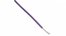 1561 VI005, Провод; HookUp Wire PVC; однопров; Cu; 22AWG; фиолетовый; ПВХ; 1кВ, Alpha Wire