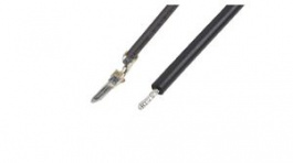 214923-1114, Pre-Crimped Lead, Male / Bare Ends - Pico-Blade, 300mm L, 28AWG, Molex
