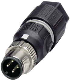 1521591, Cable plug M12, 4 Poles, Phoenix Contact