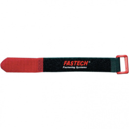 F101-25-360-5 [5 шт], Hook-and-loop tie red/black 360 mm x25 mm PU=5 ST, Fastech
