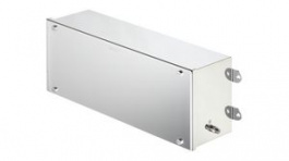1002700000, Metal Enclosure, 120x380x160mm, Stainless Steel, Silver, IP66, Weidmuller