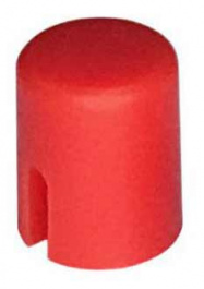 RND 210-00224, Cap red round 4.5x5.5 mm, RND Components