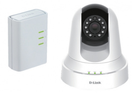 DCS-6045LKT, Комплект сетевой камеры с Powerline fix 1280 x 720, D-Link