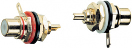 CHS0063 (pair) [2 шт], Panel socket red + black PU=2 ST, Contrik