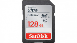SDSDUNC-128G-GN6IN, Ultra SDXC card 128 GB, Sandisk