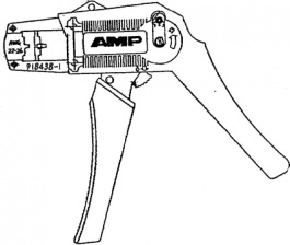 918438-1, Комплект рукоятки "пистолет", TE connectivity
