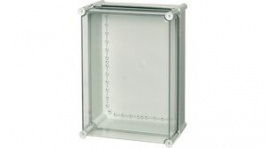 PC 3828 18 T, Plastic Enclosure 378x278x180mm Light Grey Polycarbonate IP66, Fibox
