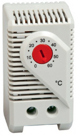 01159.0-00, Датчик: термостат; Контакты: NC; 10А; 250ВAC; IP20; Монтаж: DIN, Stego