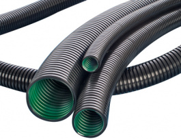 XSOLG-23BG.50, Corrugated conduit 28.5 mm black, PMA AG (Cable protection)