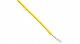1561 YL005 [30 м], Solid Hook-Up Wire PVC 0.32mm Yellow 30m, Alpha Wire