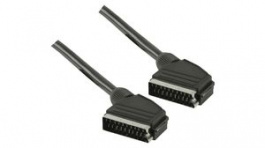 CVGB31000BK20, SCART Video Cable SCART Male - SCART Male 2m Black, Nedis (HQ)
