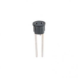 334-200, Lamp Socket Bi-Pin 2.54 Soldering Pins, Rehm