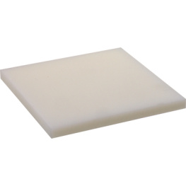 PA 6 NATURE 495X300X16, Plastic plate 495 x 300 x 16 mm, Amsler & Frey