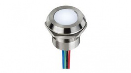 Q22Y5SZZRGB28E-CA, LED Indicator RGB 22mm 30.8VDC IP67, APEM